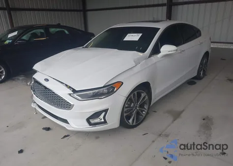 2019 Ford Fusion Titanium from USA, damaged, VIN 3FA6P0K95KR271291